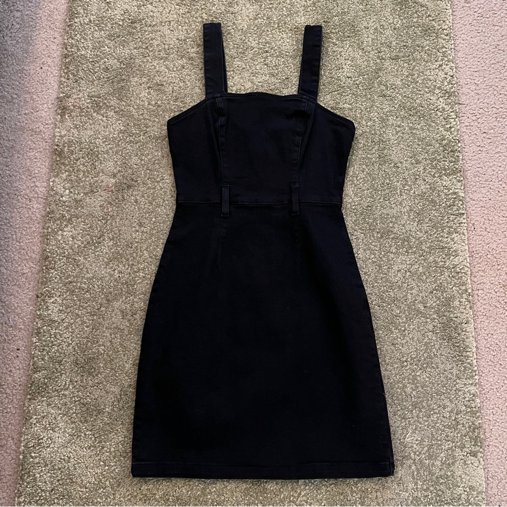 denim little black dress